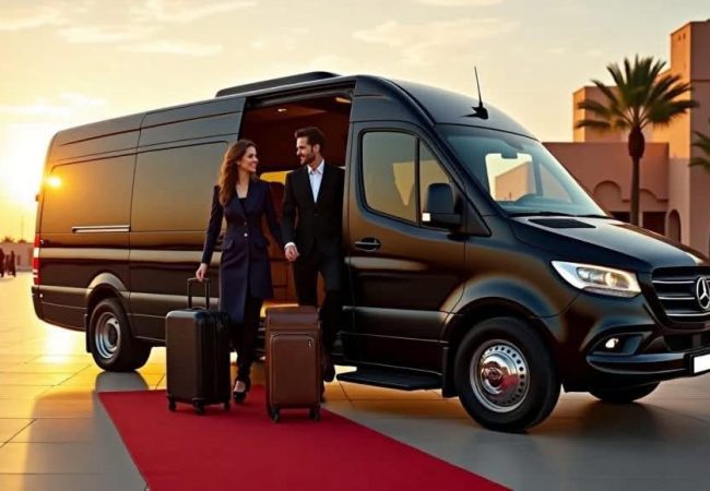 Luxury Morocco Tours vehicle