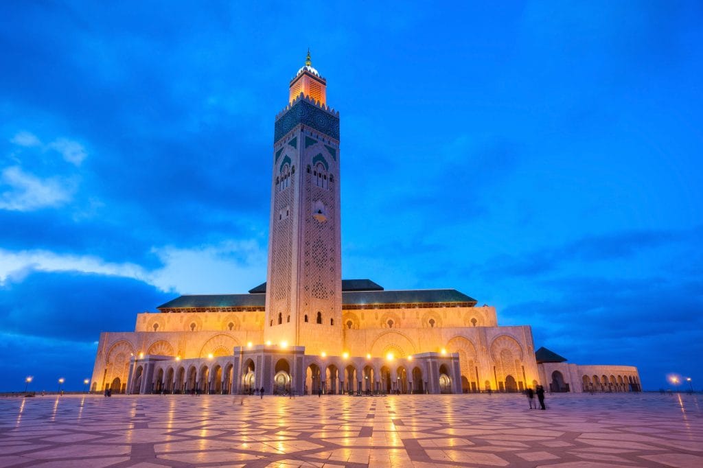 Casablanca Morocco Tour Hassan II Mosque view
