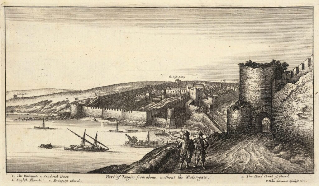 Passport for Tangier from Spain – Tangier medina and its ramparts above the port