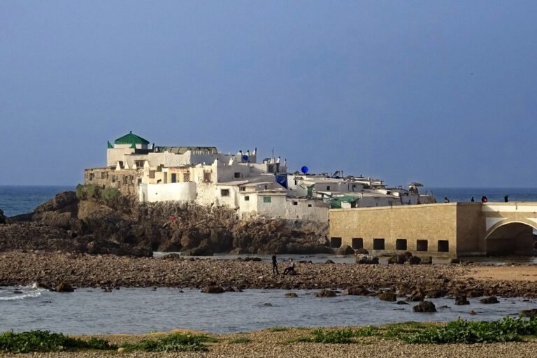 Sidi Abderrahmane islet off the Casablanca corniche