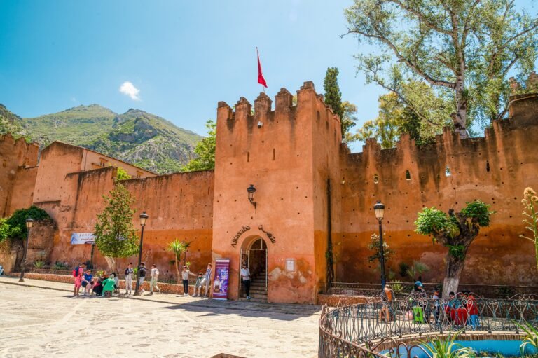Chefchaouen kasbah on Outa el Hammam square