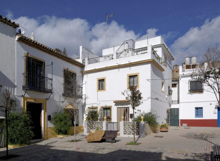 White houses in Marbella old town