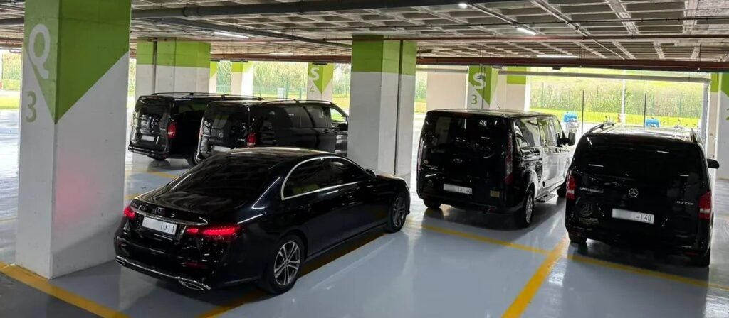 Vans Mercedes Vito et berline Classe E avec chauffeur à Tanger